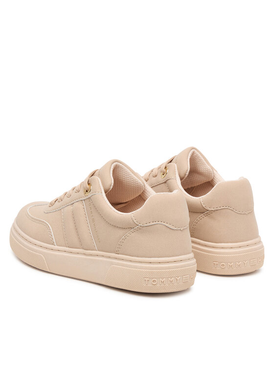 Tommy Hilfiger Superge Tommy Hilfiger Low Cut Lace-Up Sneaker T3A9-35086-0315 S Svetlo bež
