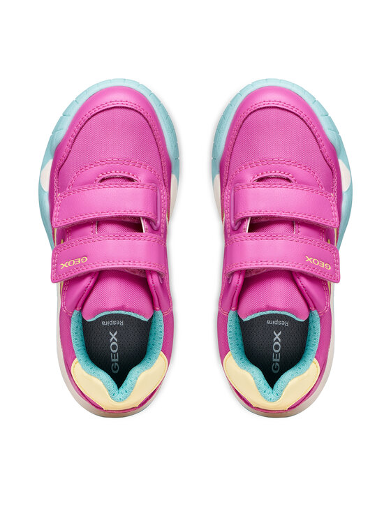 Geox Сникърси Geox J Rann-E Girl J65P8A 0FU54 C8301 S Розов