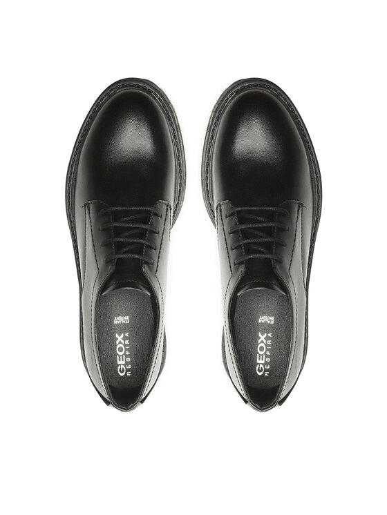 Geox Oxfordy Geox D Iridea M D26HRM 00043 C9999 Černá