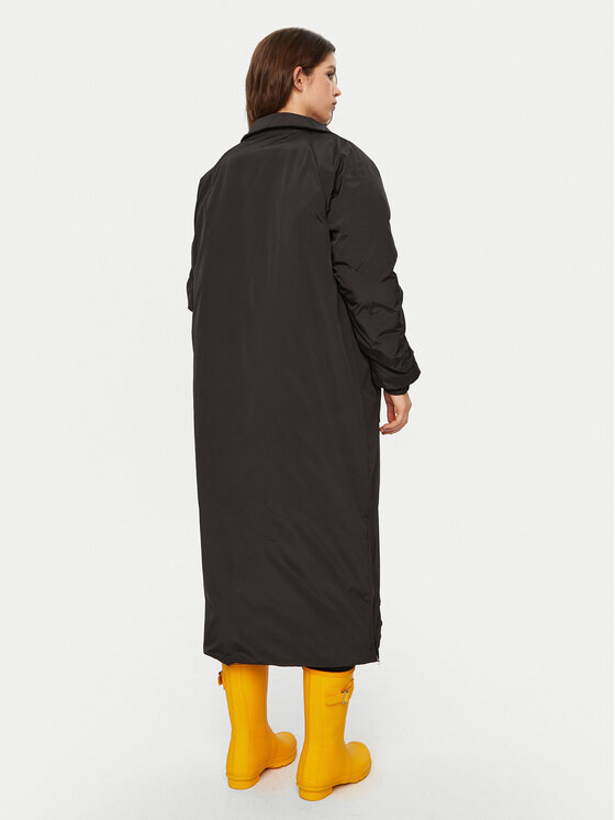 Hunter Hunter Демісезонний плащ HARW0014242 Чорний Regular Fit