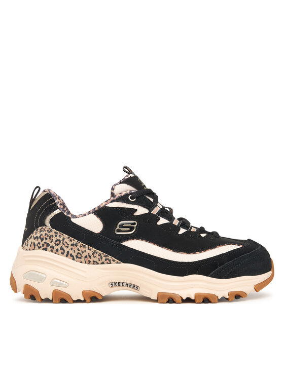 Skechers Sneakersy Skechers D'Lites - Wild Charm 150877/BLK Čierna
