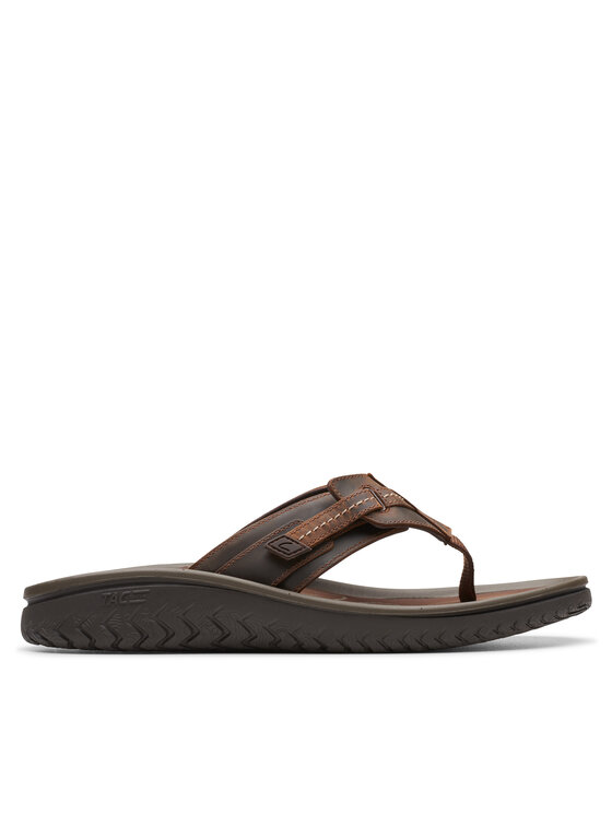Clarks В'єтнамки Clarks Wesley Sun 26176987 Коричневий
