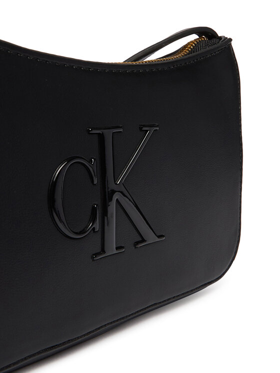 Calvin Klein Geantă Calvin Klein Bold Ck Mini Bag LV04F1125G Negru