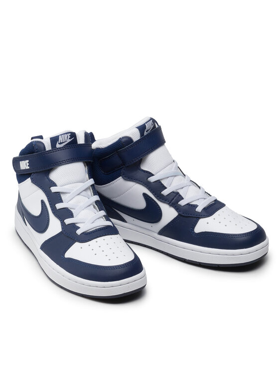 Nike Sneakers Nike Court Borough Mid 2 (Psv) CD7783 107 Bianco