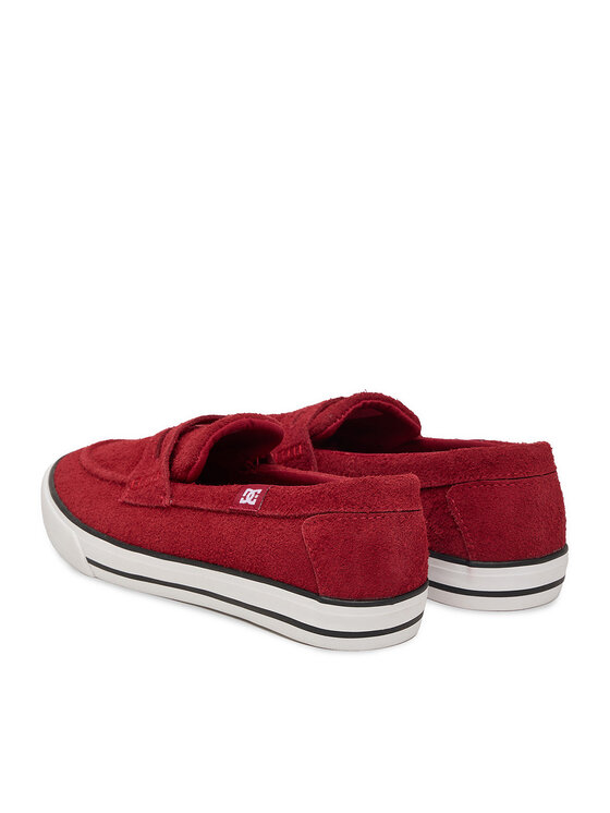 DC Shoes Кросівки DC Shoes EO-LEA-ZL-D107 Бордовий