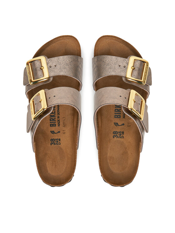 Birkenstock Шльопанці Birkenstock Sydney Cushion Buckle 1029372 Золотий