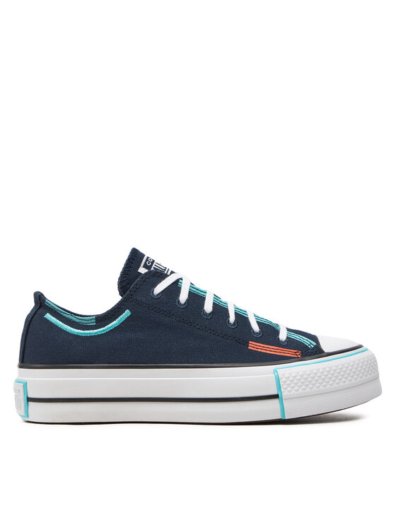 Converse Teniși Converse Chuck Taylor All Star Lift Platform Color Pop Ox A07597C Negru
