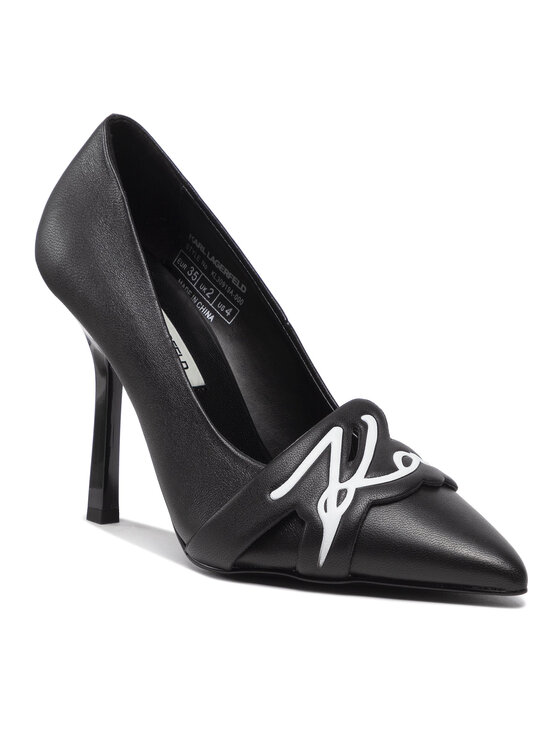 KARL LAGERFELD Szpilki KARL LAGERFELD KL30919A Czarny