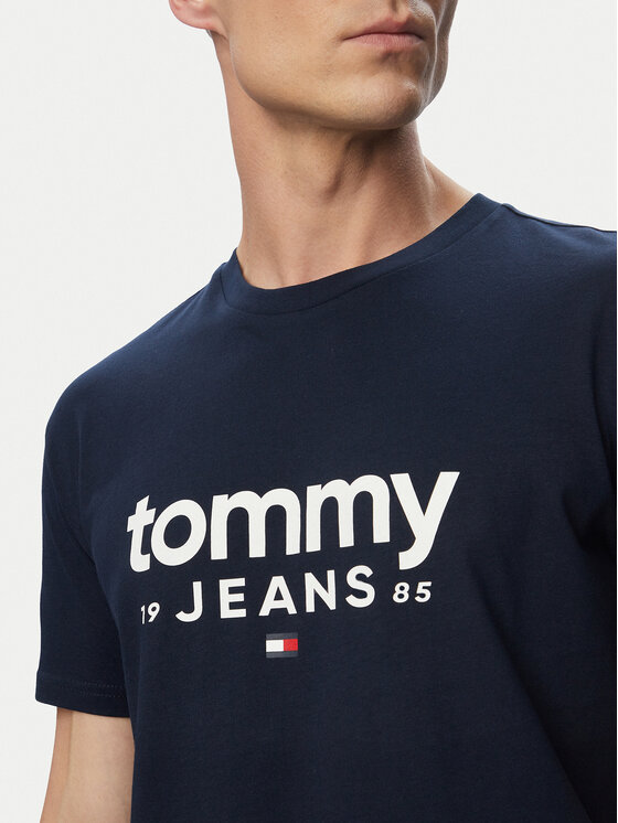 Tommy Jeans Tommy Jeans Camiseta Graphic DM0DM23376 Azul marino Slim Fit