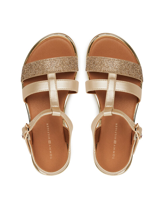 Tommy Hilfiger Sandali Tommy Hilfiger T3A2-33781-1372 M Zlata