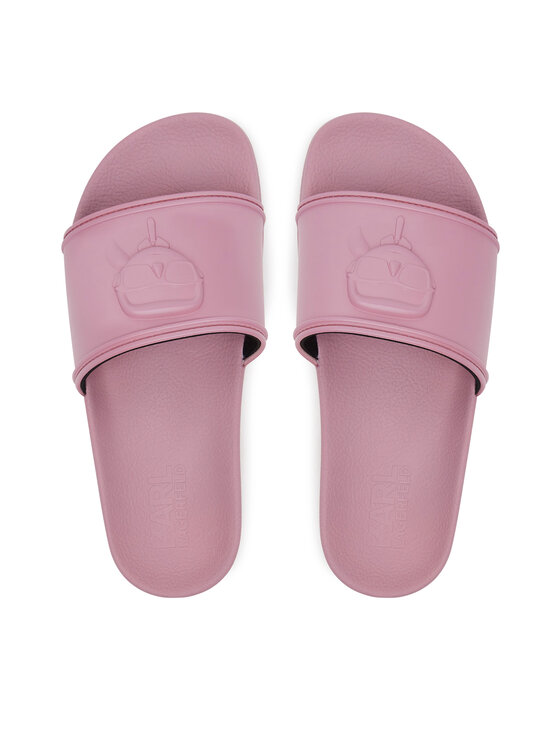 KARL LAGERFELD Шльопанці KARL LAGERFELD Kondo 2.0 KL80919M Рожевий