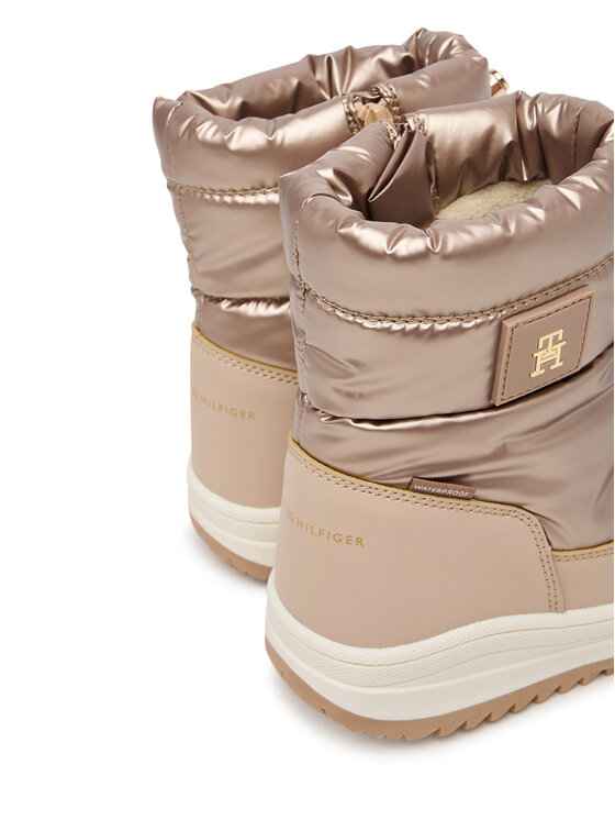 Tommy Hilfiger Stivali da neve Tommy Hilfiger Loki T3AD-35206-1474 S Beige