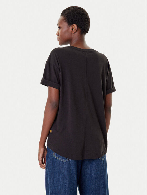 G-Star Raw G-Star Raw Camiseta Rolled Up D24524-4107 Negro Loose Fit