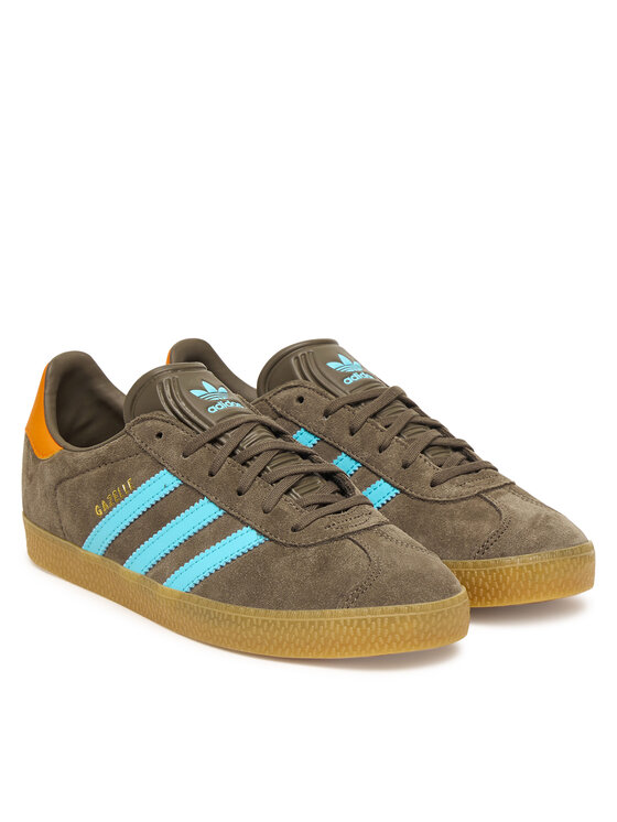 adidas Αθλητικά adidas Gazelle JR5942 Καφέ