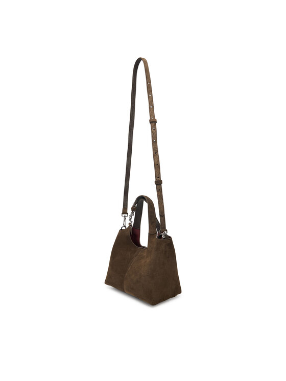 Coccinelle Сумка Coccinelle THE Coccinelle C-Easy Suede E1 THE 58 01 01 Хакі