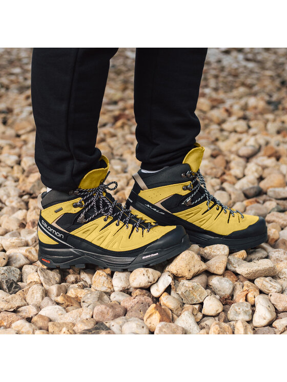 Salomon Botas de trekking Salomon X Alp Mid Ltr Gtx GORE-TEX 401653 27 V0 Amarillo