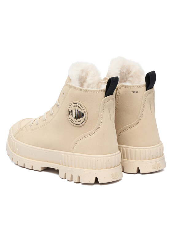 Palladium Туристически oбувки Palladium Pallashock Zip Warm 74353-210-M Бежов
