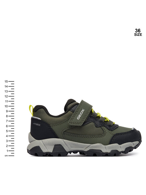 Geox Sneakersy Geox J Magnetar Boy B Abx J463ZB 050FU C0914 M Zielony ciemny