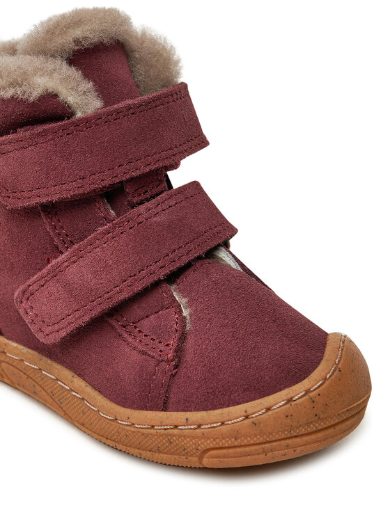 Froddo Kozačky Froddo Minni Suede G2110141-1 M Červená