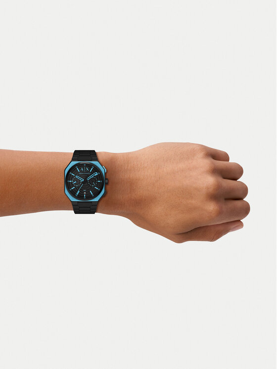 Armani Exchange Часовник Armani Exchange Beat  AX1480 Черен