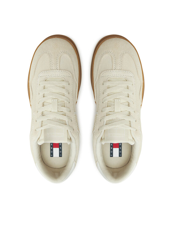 Tommy Jeans Superge Tommy Jeans The Greenwich Suede EN0EN02696 Écru