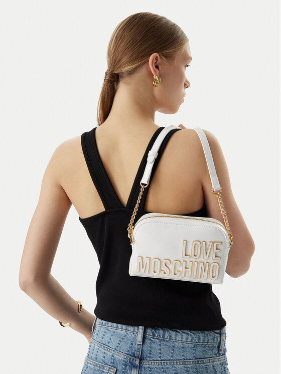 LOVE MOSCHINO Torebka LOVE MOSCHINO JC4250PP0OKE110A Biały