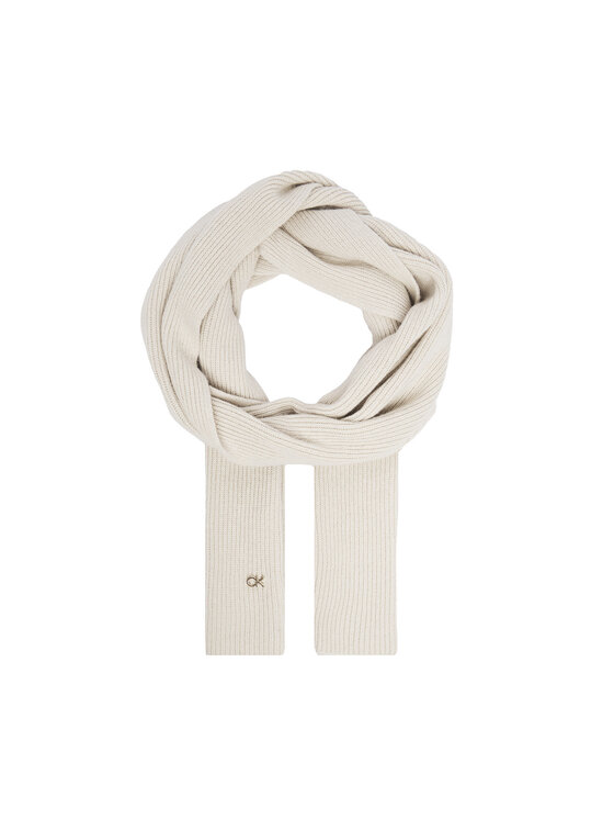 Calvin Klein Šal Calvin Klein Re-Lock K60K610415 Bež