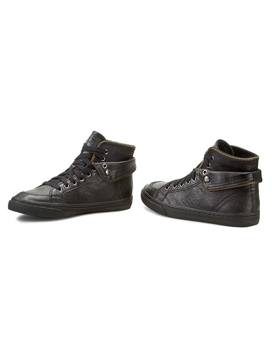 Geox Īsi apavi Geox D New Club D D5458D 00081 C9999 Melns