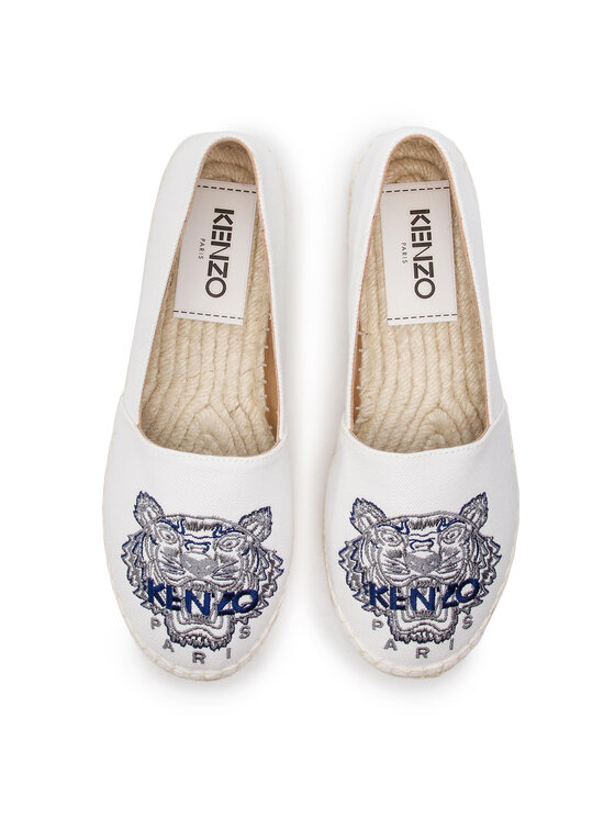 KENZO Espadryle Kenzo F952ES180F70 Biały