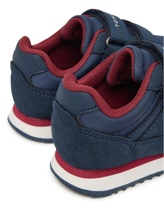Tommy Hilfiger Sneakers Tommy Hilfiger Low Cut Velcro Sneaker T1X9-35253-1960 M Blu scuro