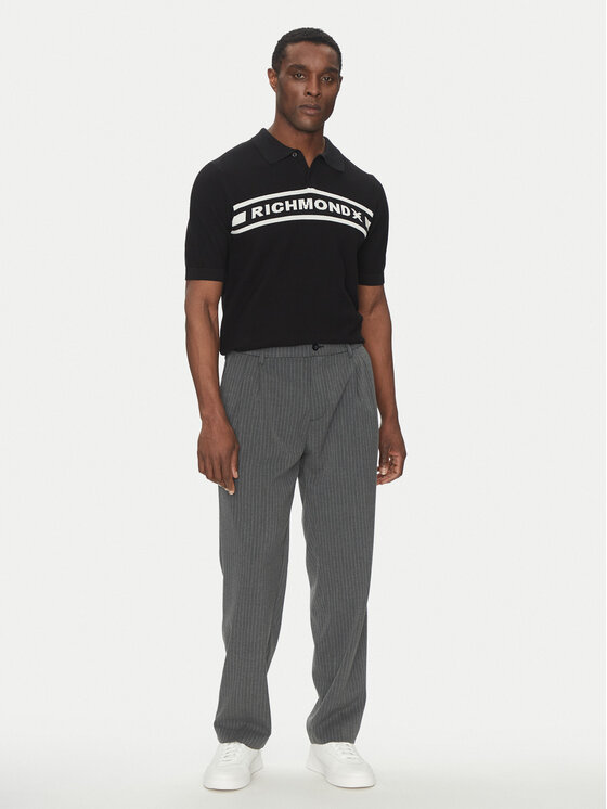 Richmond X Richmond X Maglione UMP25128PO Nero Regular Fit