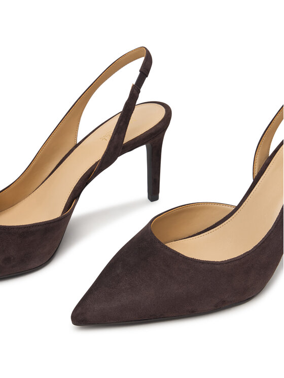 MICHAEL Michael Kors Körömcipők MICHAEL Michael Kors Alina Flex Sling Pump 40R4HNMP1S Barna