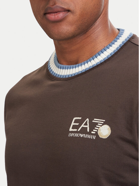 EA7 Emporio Armani EA7 Emporio Armani Camiseta 7M002131 AF12957 U6027 Marrón oscuro Regular Fit