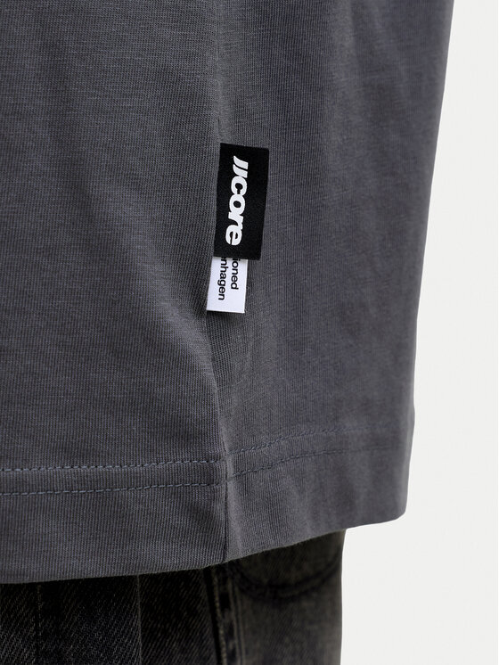 Jack & Jones Jack & Jones Póló Club 12289868 Szürke Relaxed Fit