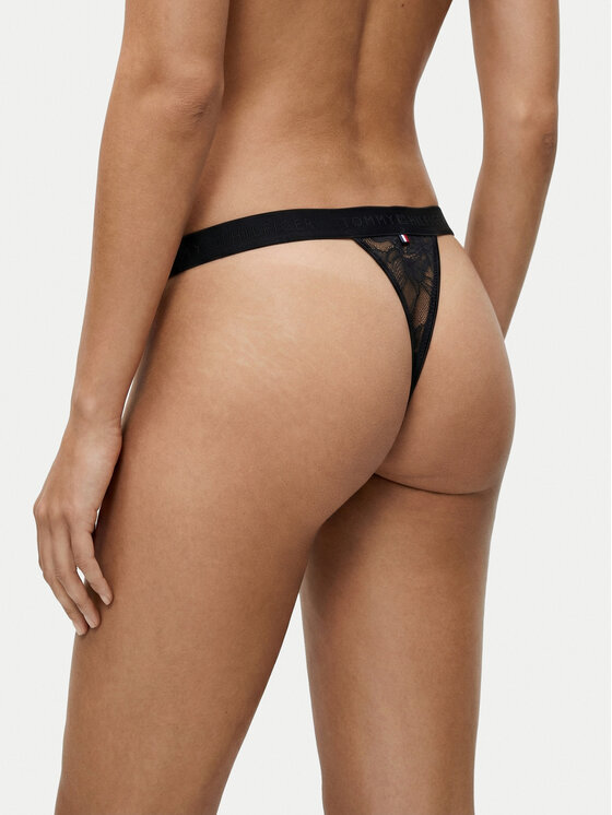 Tommy Hilfiger Tommy Hilfiger Tangas UW0UW06267 Negro