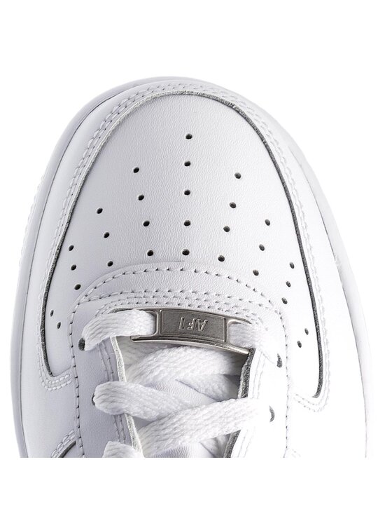 Nike Sneakersy Nike Air Force 1 (Gs) 314192 117 Biały