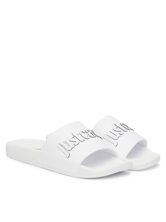 Just Cavalli Шльопанці Just Cavalli 80RA3SZ1 ZSE50 Білий