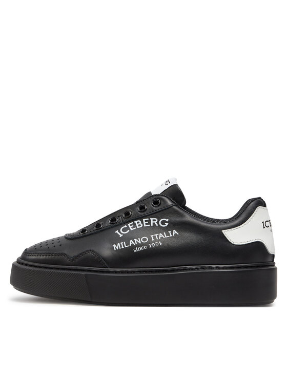 Iceberg Sneakersy Iceberg ID2133 Čierna