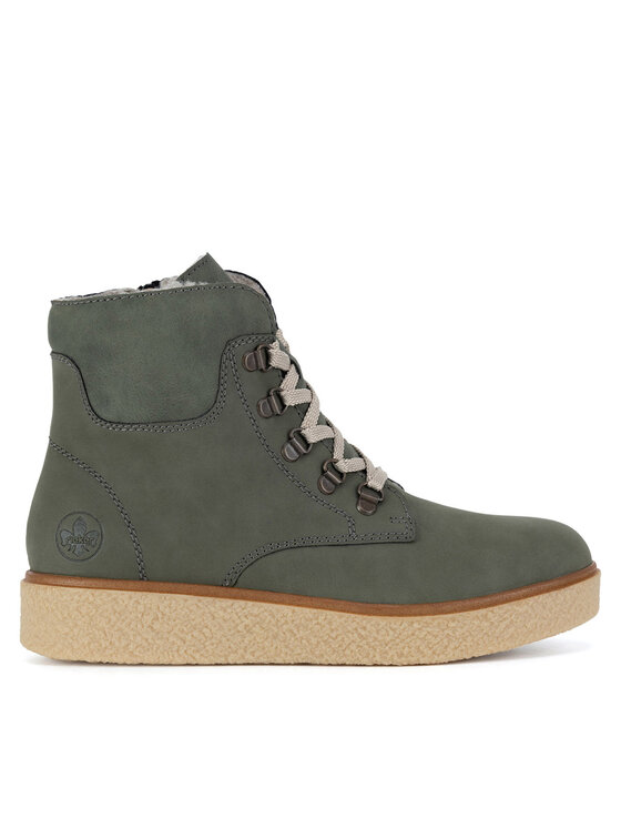 Rieker Botines planos Rieker Y0033-54 Verde