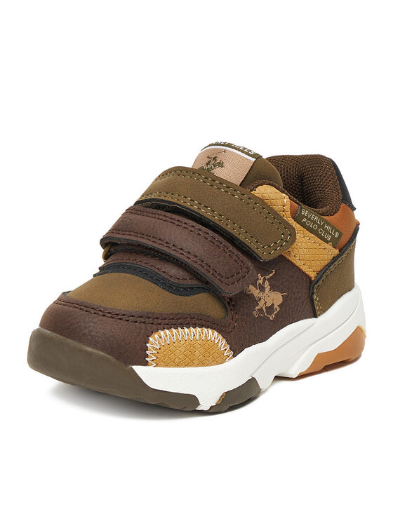 Beverly Hills Polo Club Sneakersy Beverly Hills Polo Club EO-FD3068-010 Kaki