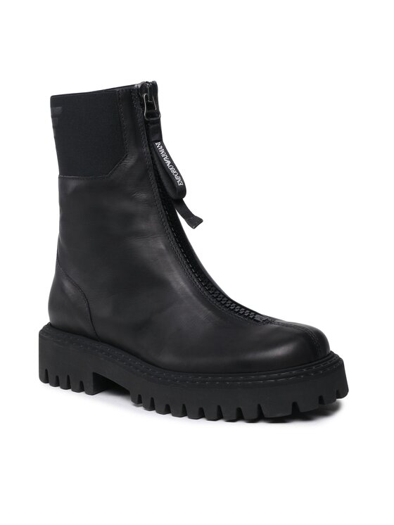 Emporio Armani Zābaki Emporio Armani X4M382 XN629 K001 Melns