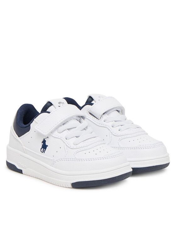 Polo Ralph Lauren Снікерcи Polo Ralph Lauren Masters Court II Ps RL03014102 Білий
