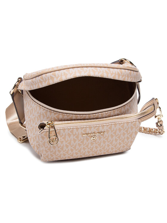 MICHAEL Michael Kors Torbica za okrog pasu﻿ MICHAEL Michael Kors Slater 30T0G04M6B Bež