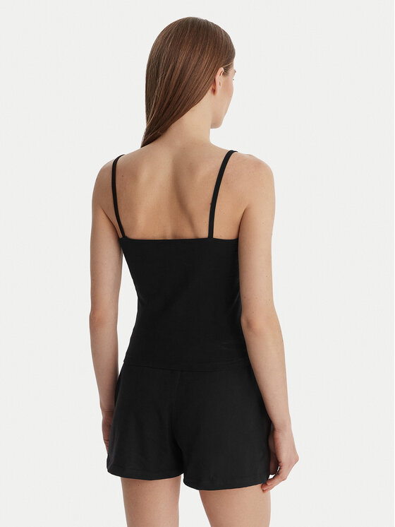 Guess Guess Топ E6GP02 J1314 Чорний Regular Fit