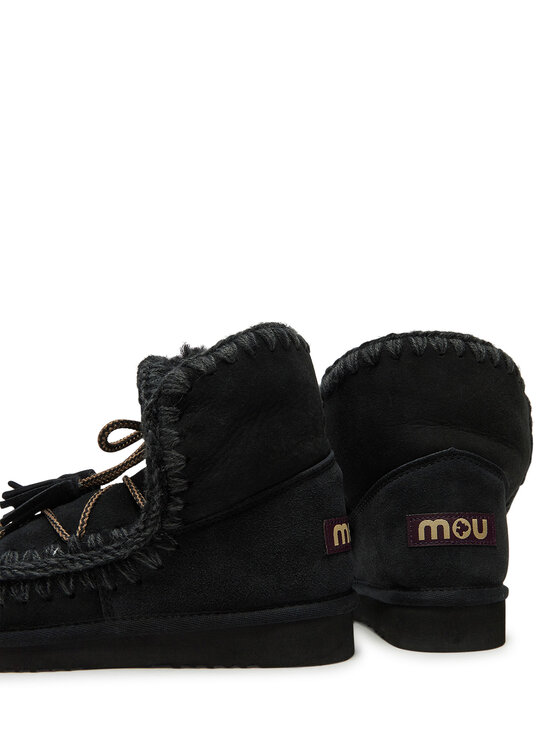 Mou Schneeschuhe Mou Eskimo Scoubidoo Lace FW101124A Schwarz