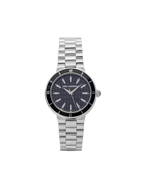 KARL LAGERFELD Ročna ura KARL LAGERFELD R0553104502 Srebrna