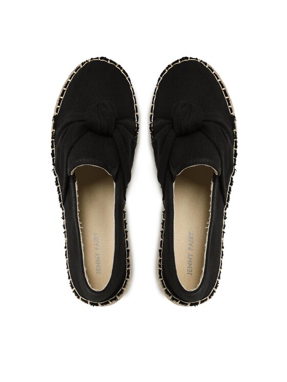 Jenny Fairy Espadrilky Jenny Fairy WSS990-145 Čierna
