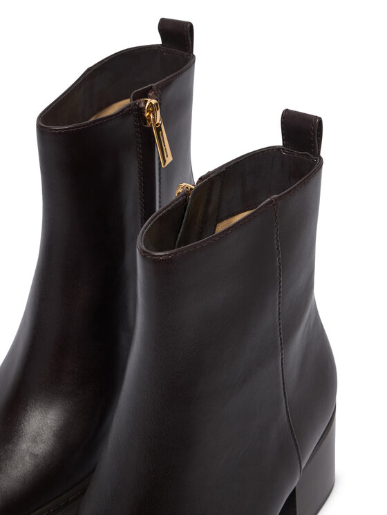 MICHAEL Michael Kors Ботильйони MICHAEL Michael Kors Lex 40F5LXME5L Темно-коричневий