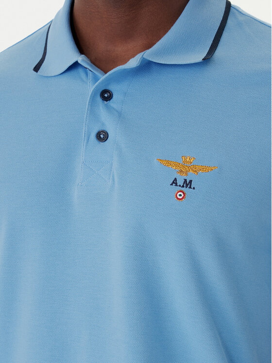Aeronautica Militare Aeronautica Militare Polo 261PO1308UP00082 Azul Regular Fit
