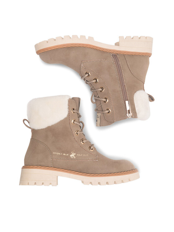 Beverly Hills Polo Club Outdoorová obuv Beverly Hills Polo Club CS6135-02 Béžová